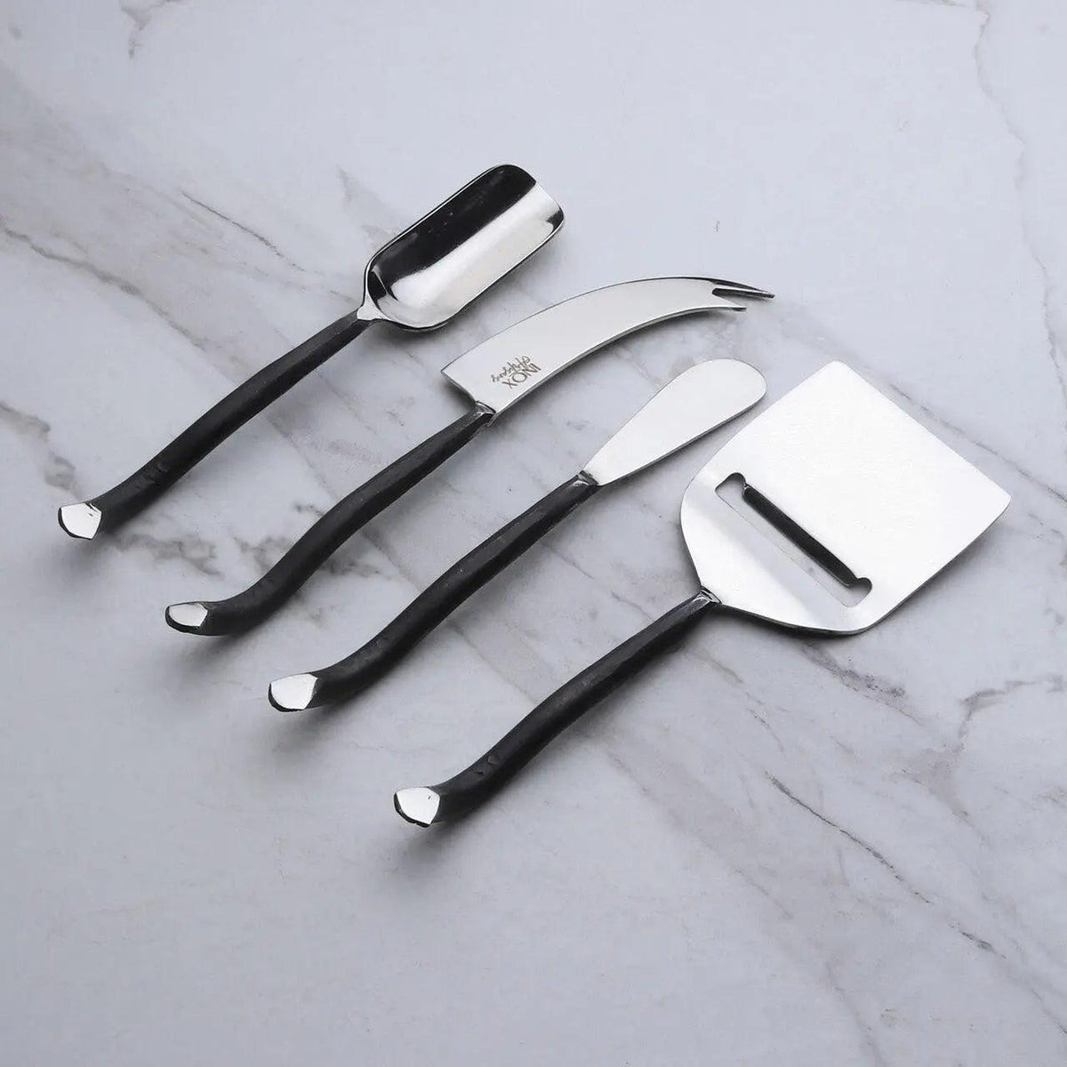 Set 4 pezzi di utensili per formaggio Twig