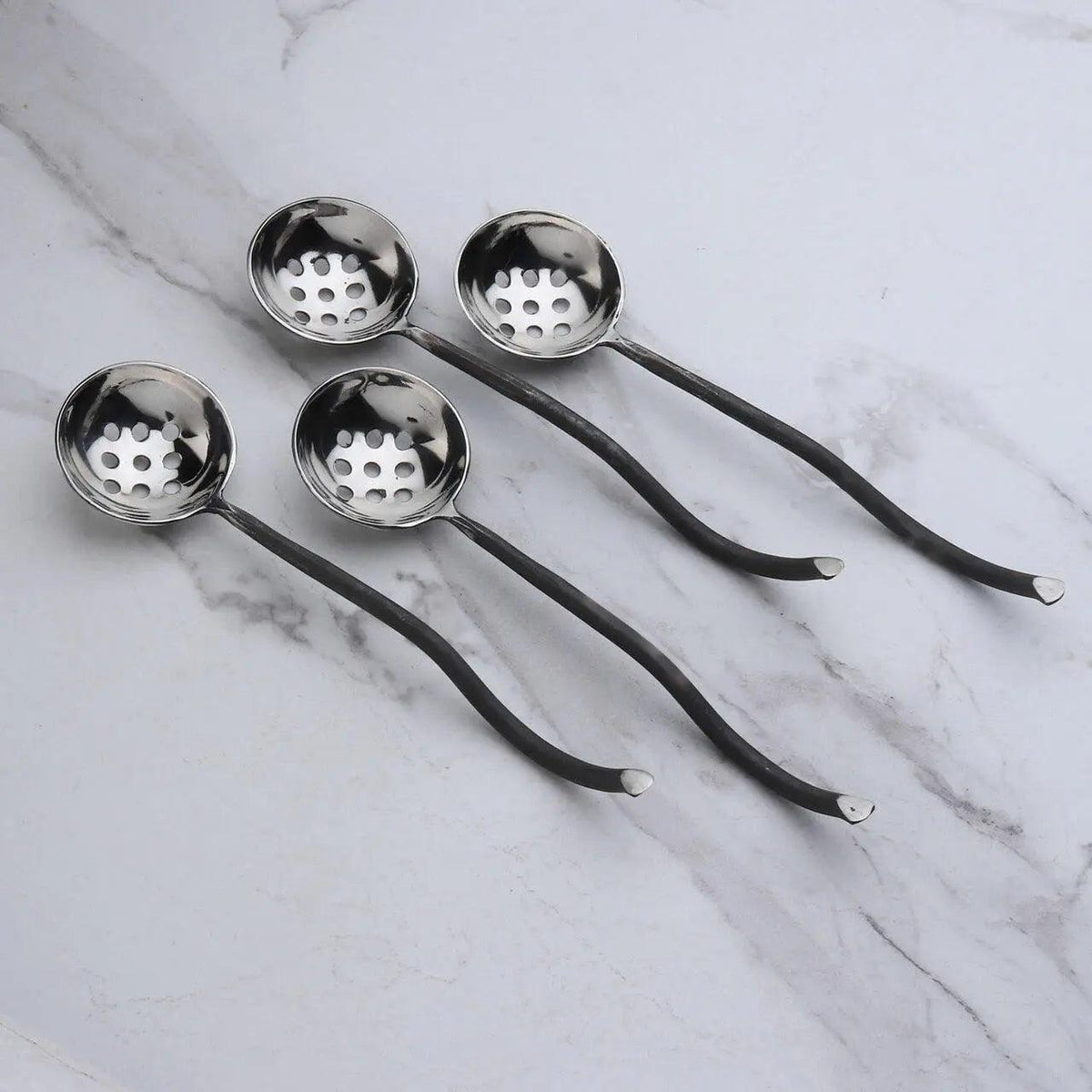 Ensemble de 4 cuillères à olives Twig