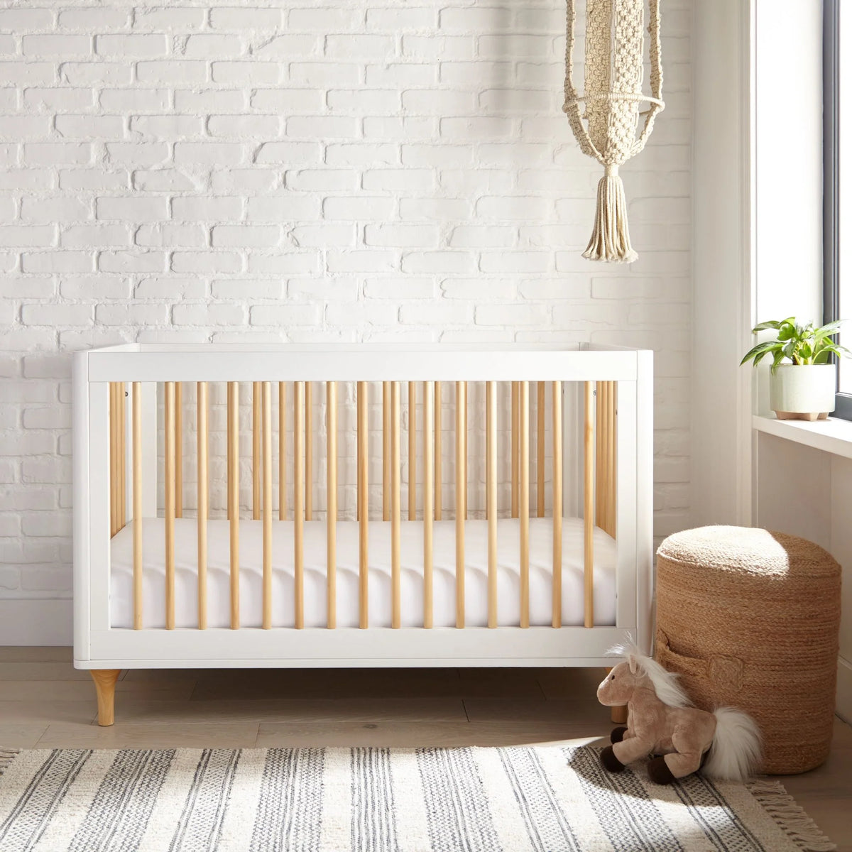 Drap-housse rafraîchissant en bambou pour lit de bébé