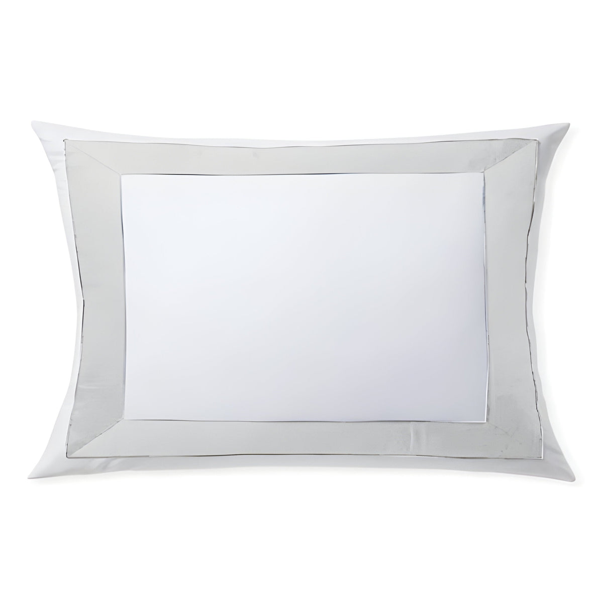 Parure de lit en satin de coton 400 fils avec bordure encadrée