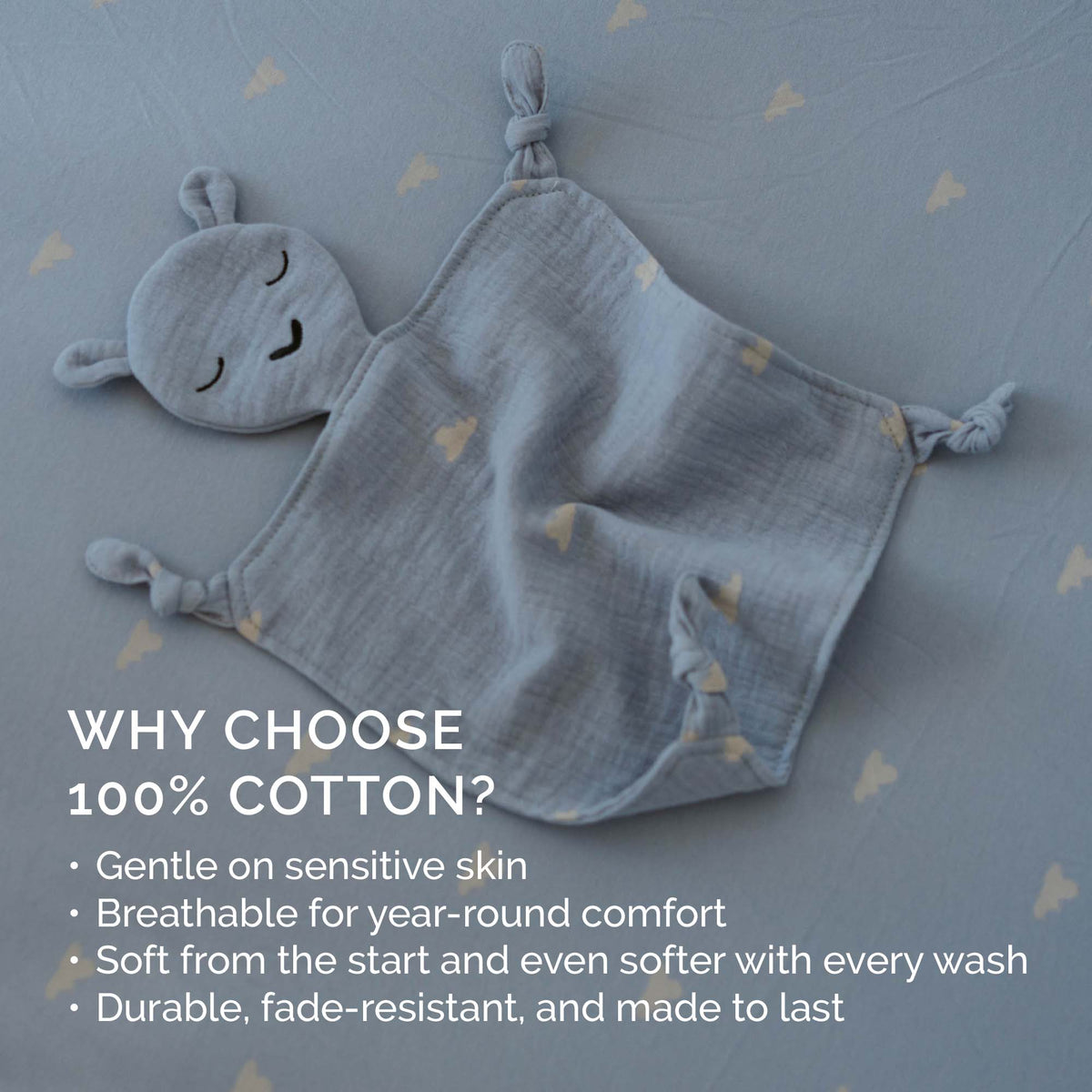 Doudou in mussola 100% - Alpaca