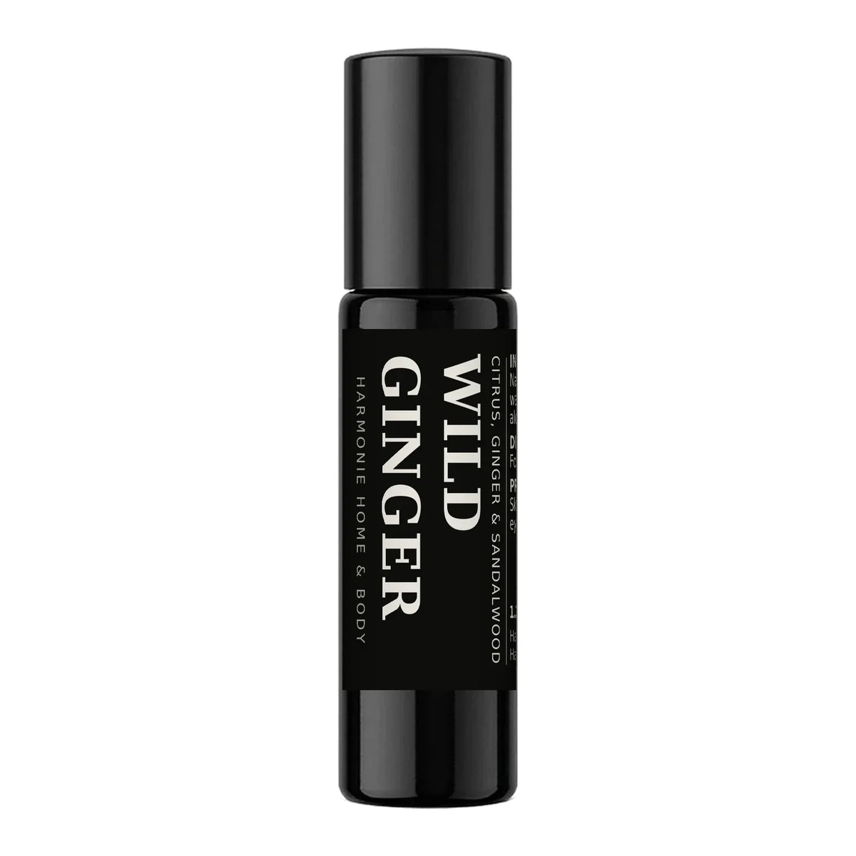 Wild Ginger Perfume Roller 1.2oz - Invigorating Fragrance Oil Blend | Harmonie