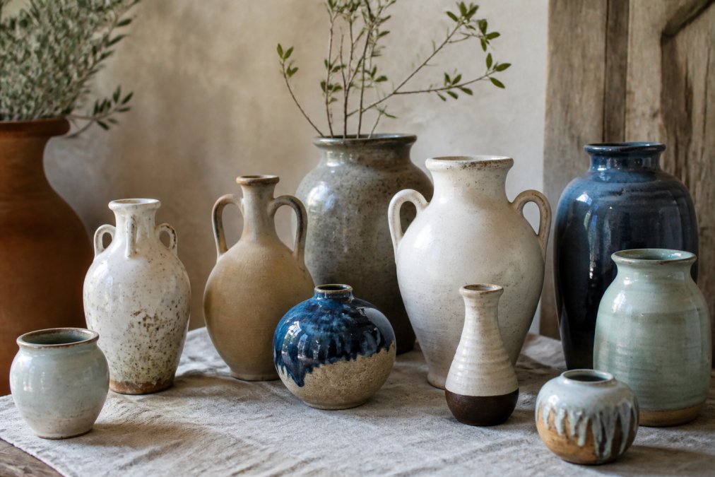 Buy Handcrafted European Ceramic Vases: 10 Artisan Pieces