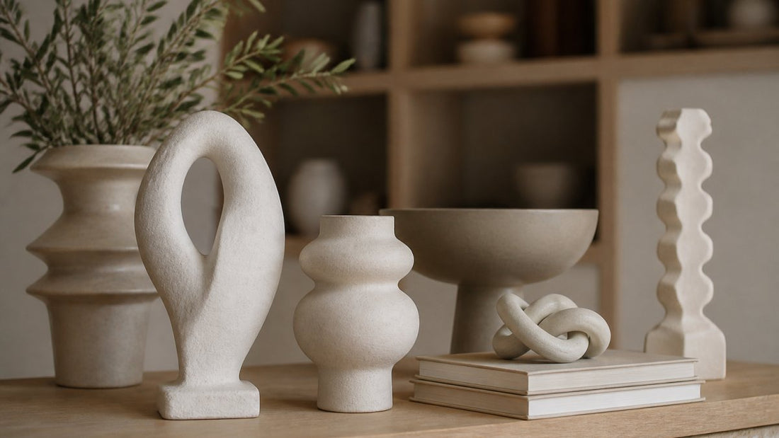 How to Style Sculptural Ceramic Pieces