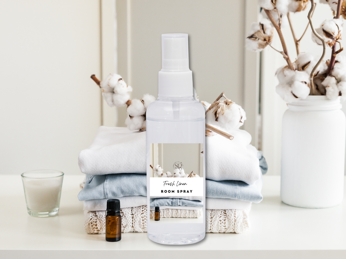 Fresh & Clean Room & Linen Spray – Fine Mist | Crisp, Light Scents