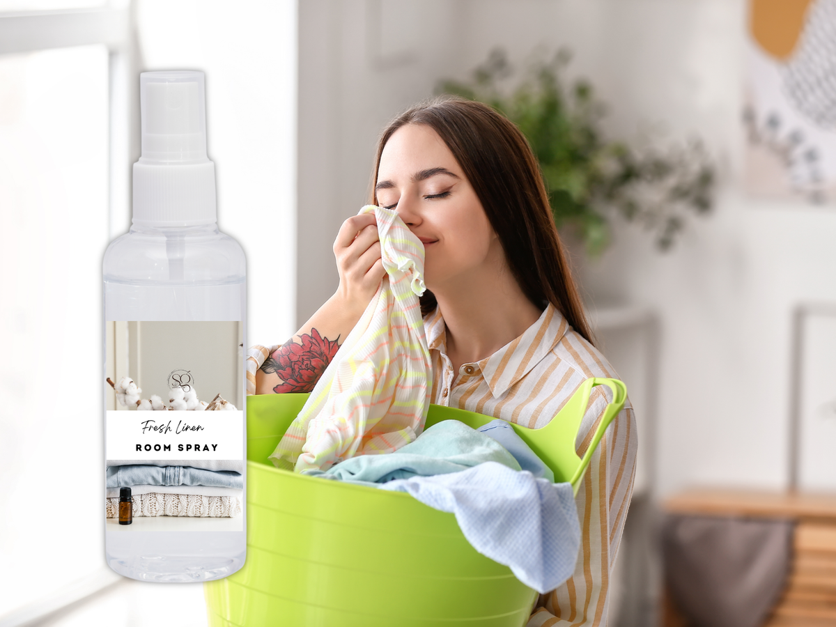 Fresh & Clean Room & Linen Spray – Fine Mist | Crisp, Light Scents
