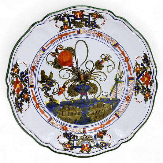 FAENZA-CARNATION : Plat de service (33 cm)