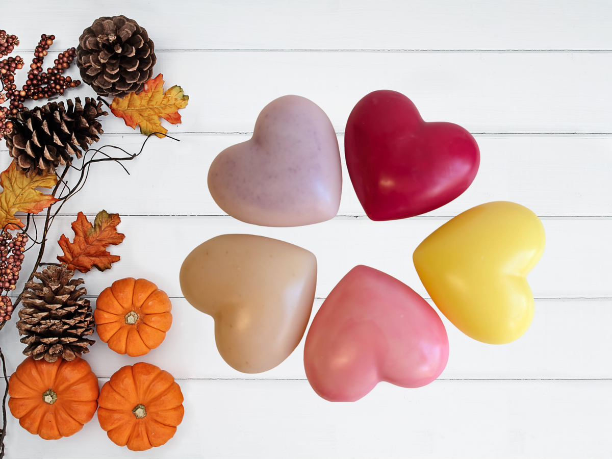 Wax Heart Freshener – Cozy & Comforting | Warm, Inviting Scents
