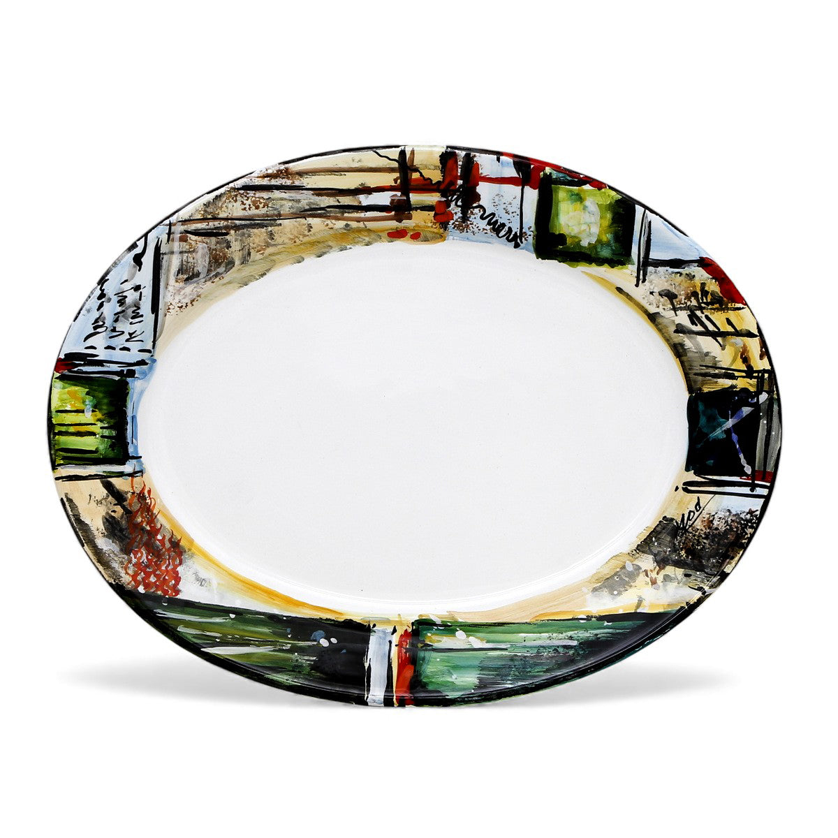 MODERNA: Piatto da portata ovale - Design Crisalide di L. Centinaro