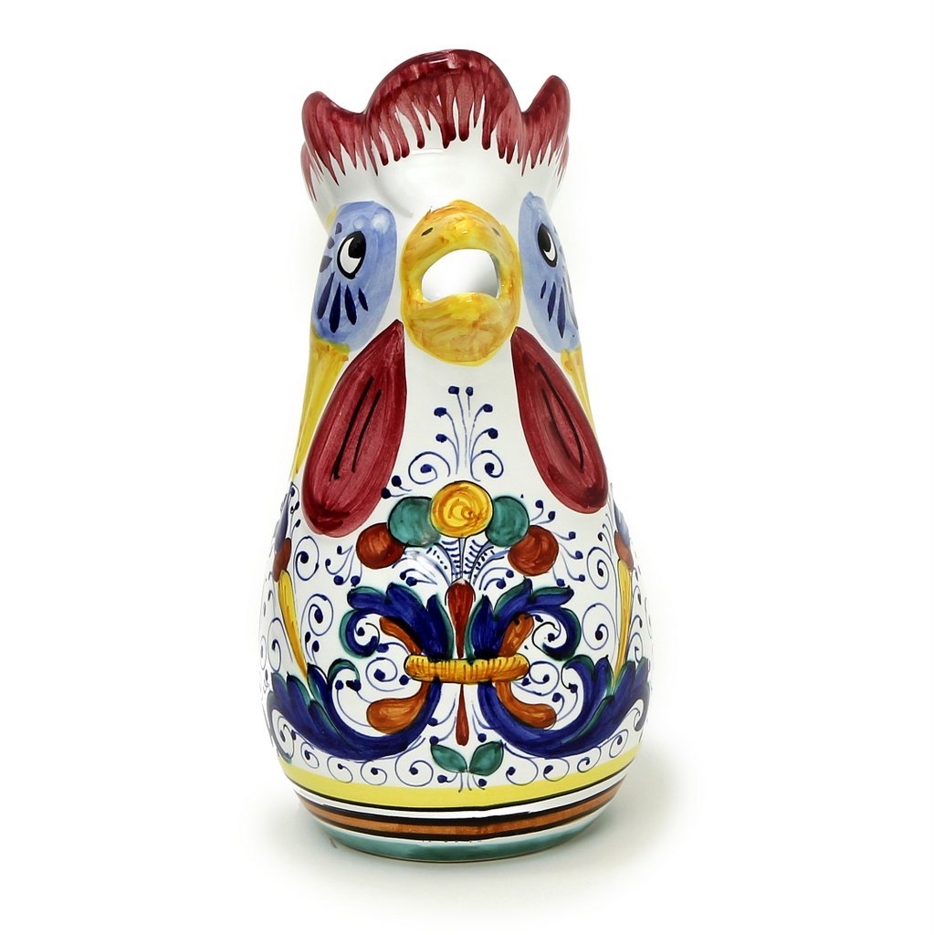 RICCO DERUTA DELUXE: Rooster of Fortune multi use pitcher