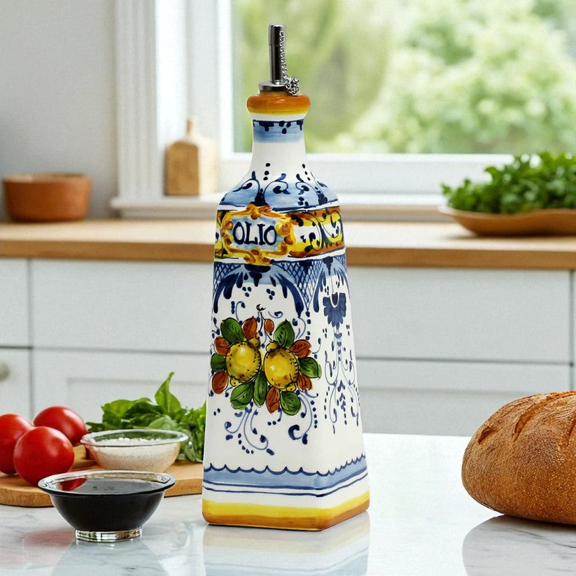LIMONCINI: Dispenser per olio d'oliva quadrato