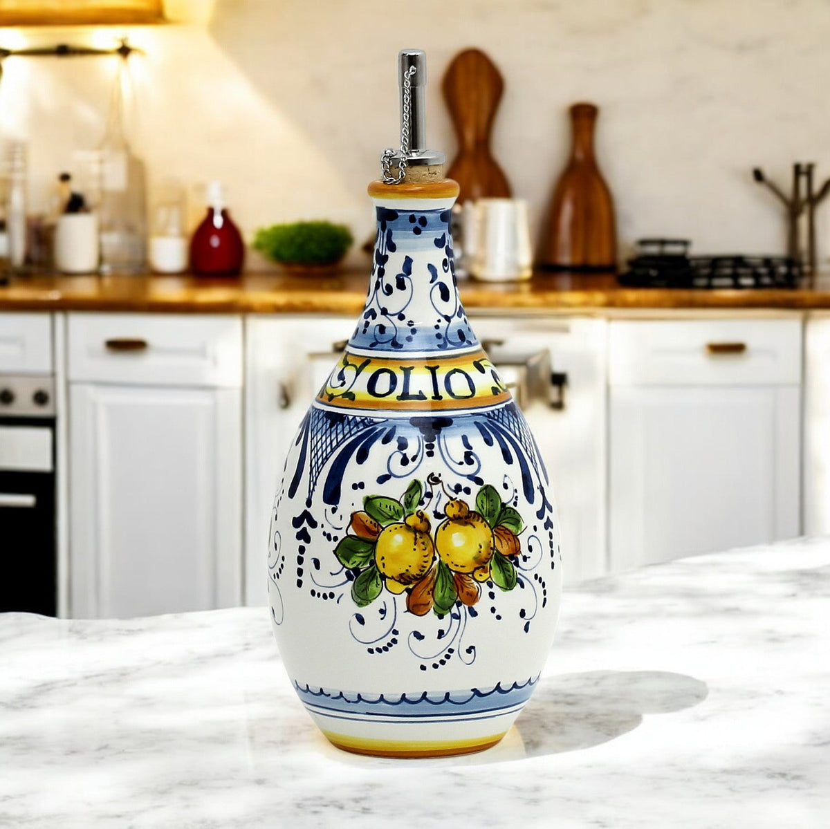 LIMONCINI: Dispenser per olio d'oliva 'OLIO'