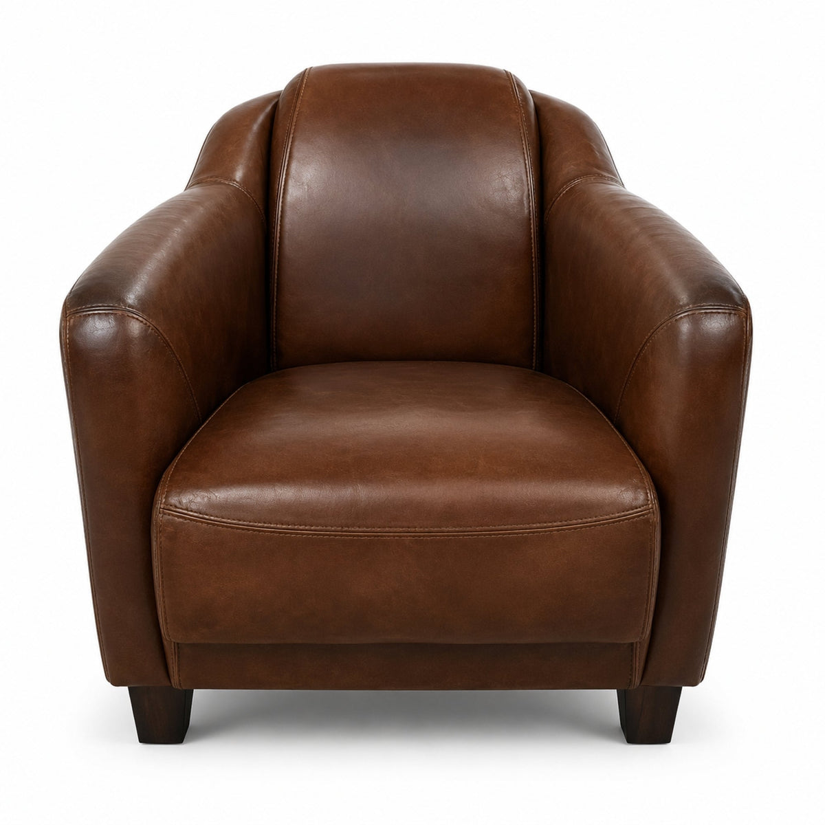 Bennett Leather Club Chair