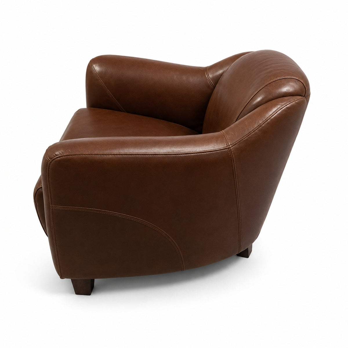 Bennett Leather Club Chair
