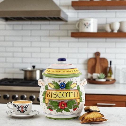 RUSTICA: Barattolo tradizionale per cantucci toscani