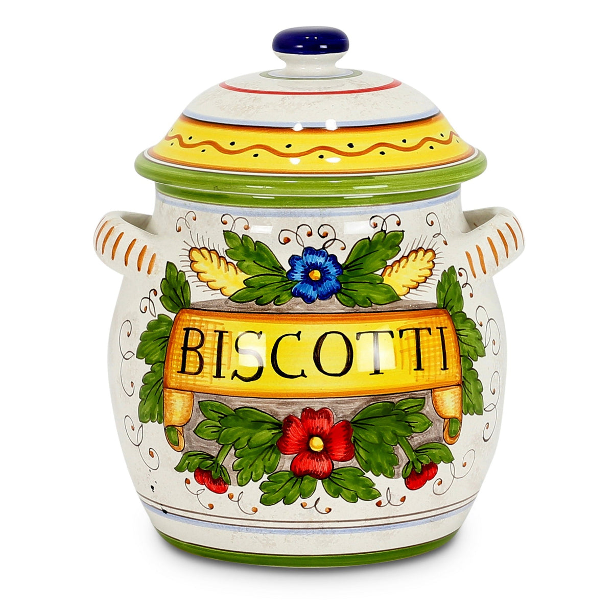 RUSTICA: Traditional Tuscan Biscotti Jar