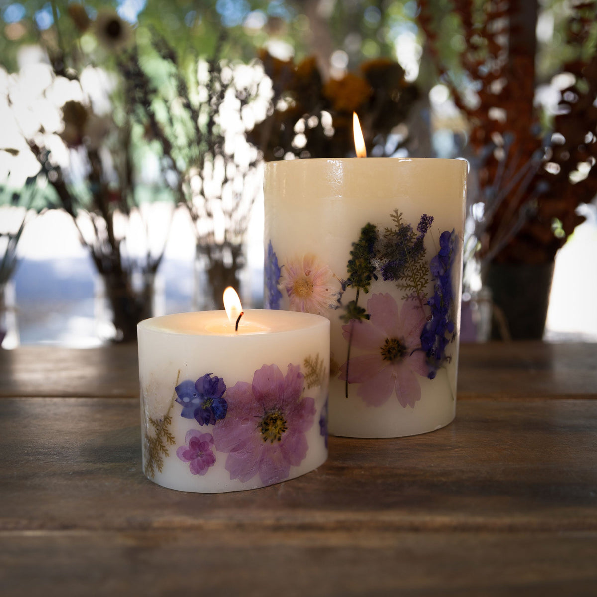 Petite Botanical Candle - Roman Lavender