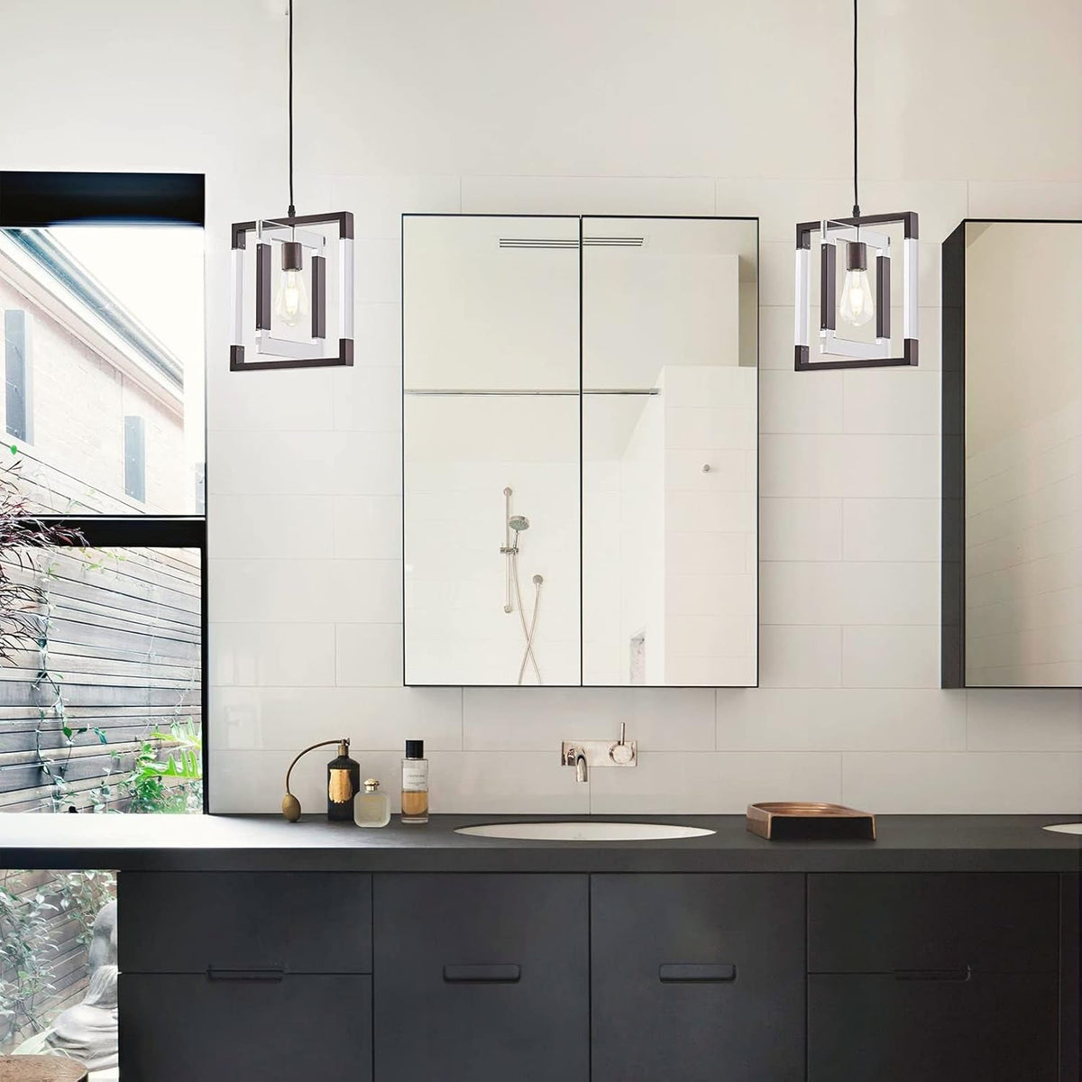 1-Light Lantern Pendant Chandelier