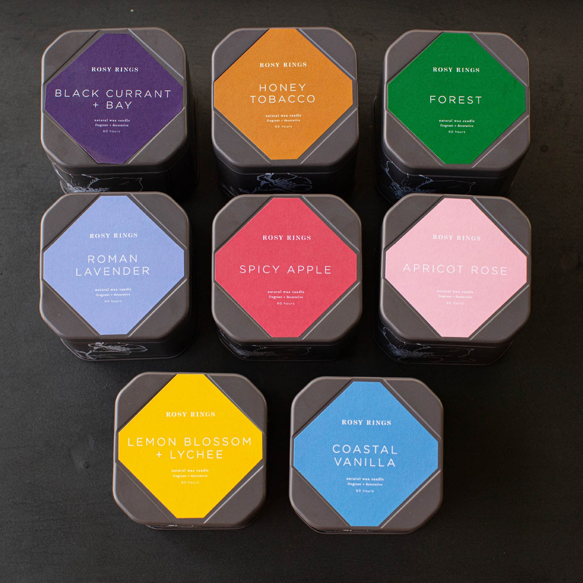 Accent Tin Candle - Honey Tobacco