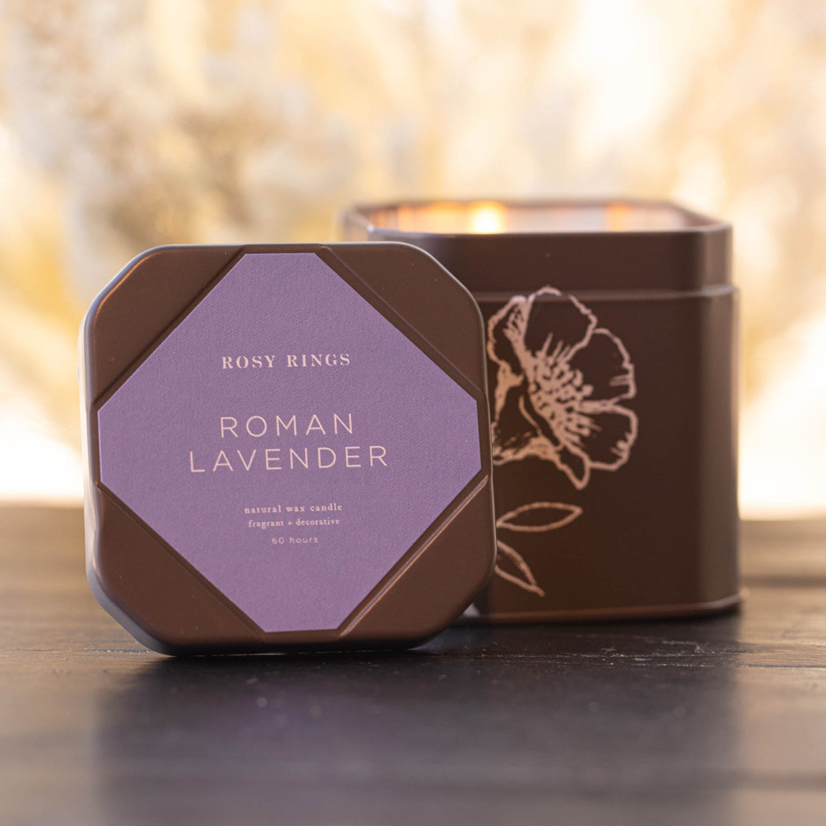 Accent Tin Candle - Roman Lavender