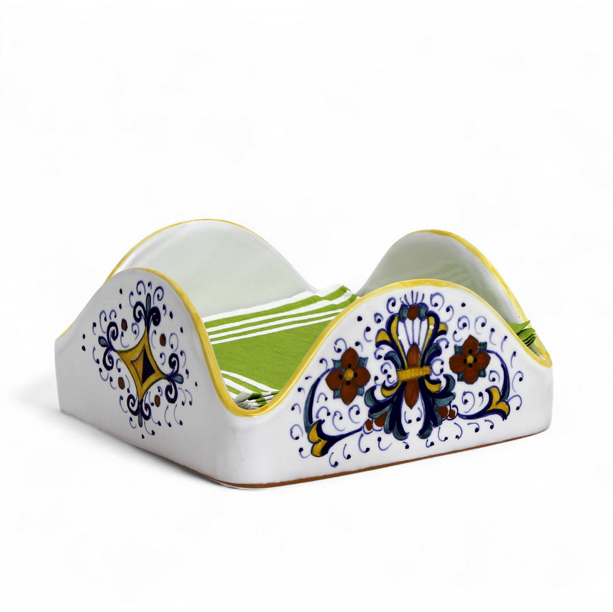 RICCO DERUTA CLASSIQUE : Porte-serviettes carré (pour serviettes format déjeuner 16,5 cm x 16,5 cm)