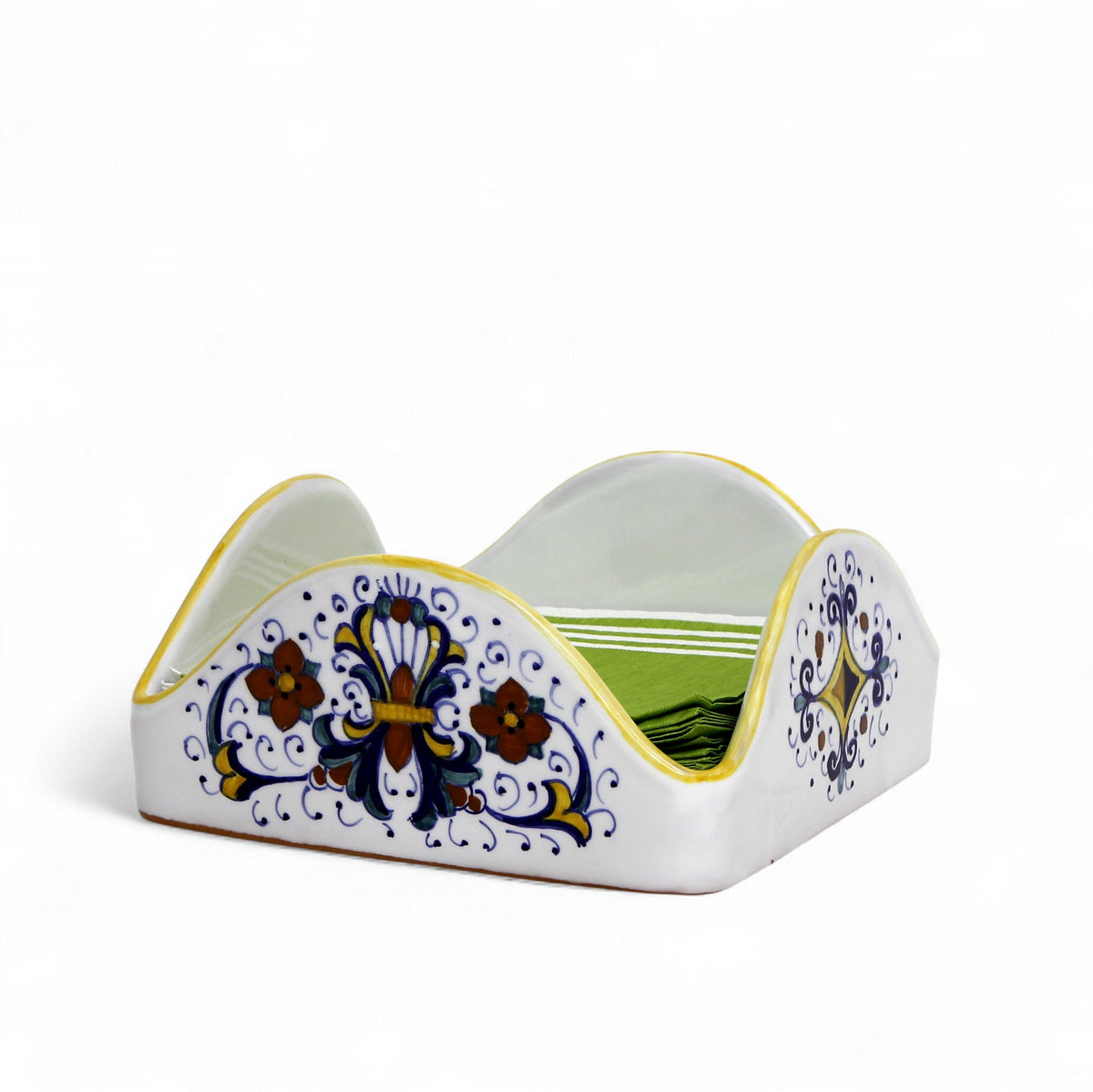 RICCO DERUTA CLASSIQUE : Porte-serviettes carré (pour serviettes format déjeuner 16,5 cm x 16,5 cm)