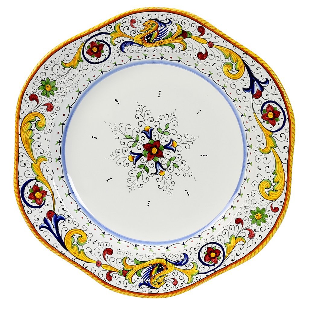 RAFFAELLESCO DELUXE: Piatto da portata esagonale extra large