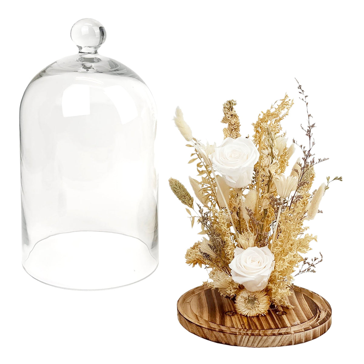 15" Botanical Cloche