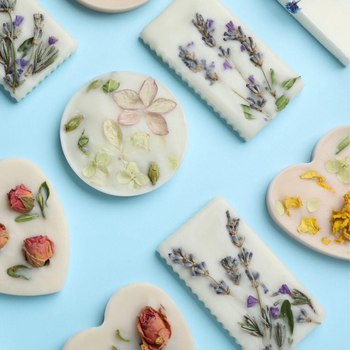 Botanical Wax Sachet – Spa & Relaxation | Calming Closet & Drawer Scents