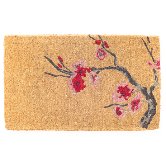 Cherry Branch Doormat, Durable