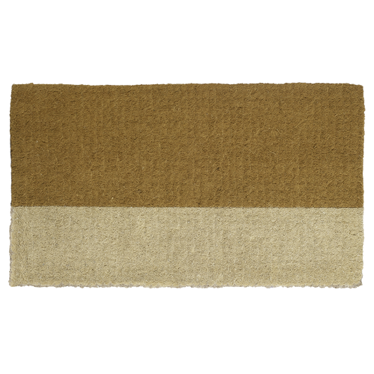 Ivory Belt Doormat (18" x 30" Thick) Handwoven Durable