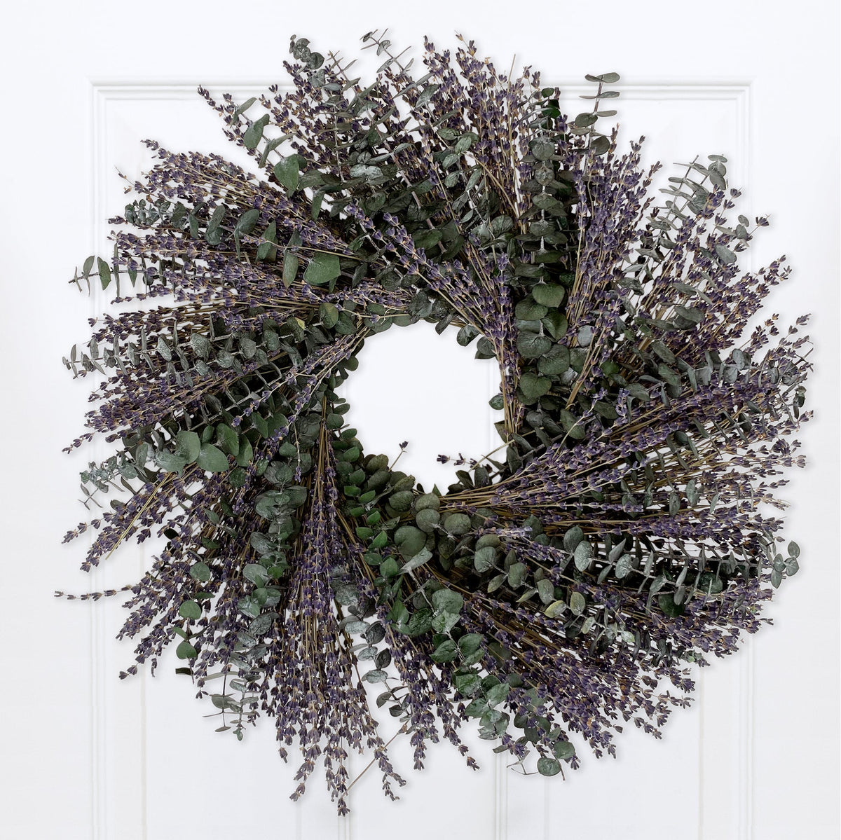 French Lavender & Baby Eucalyptus Wreath