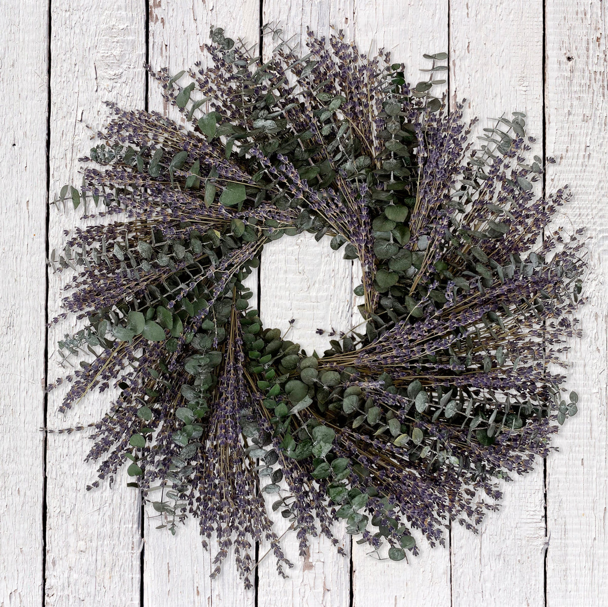 French Lavender & Baby Eucalyptus Wreath
