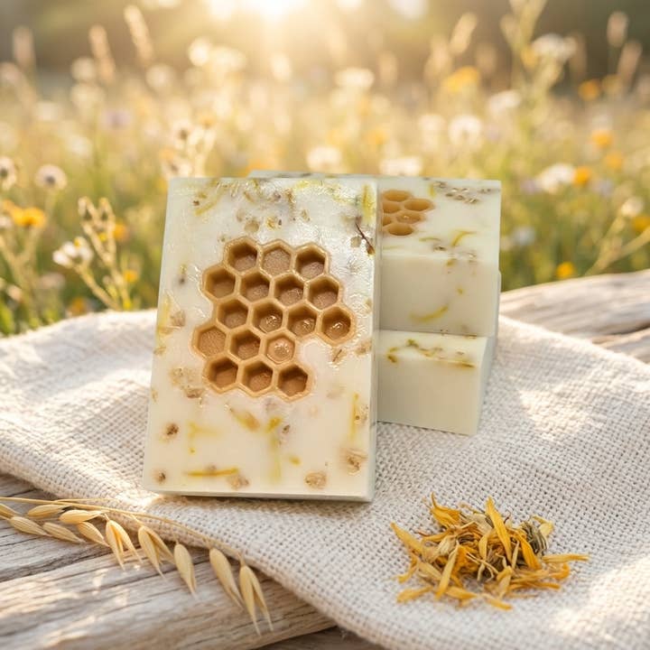 The Busy Bee Artisan Soap Bar SOAPY Bath and Body Products 106.3 g