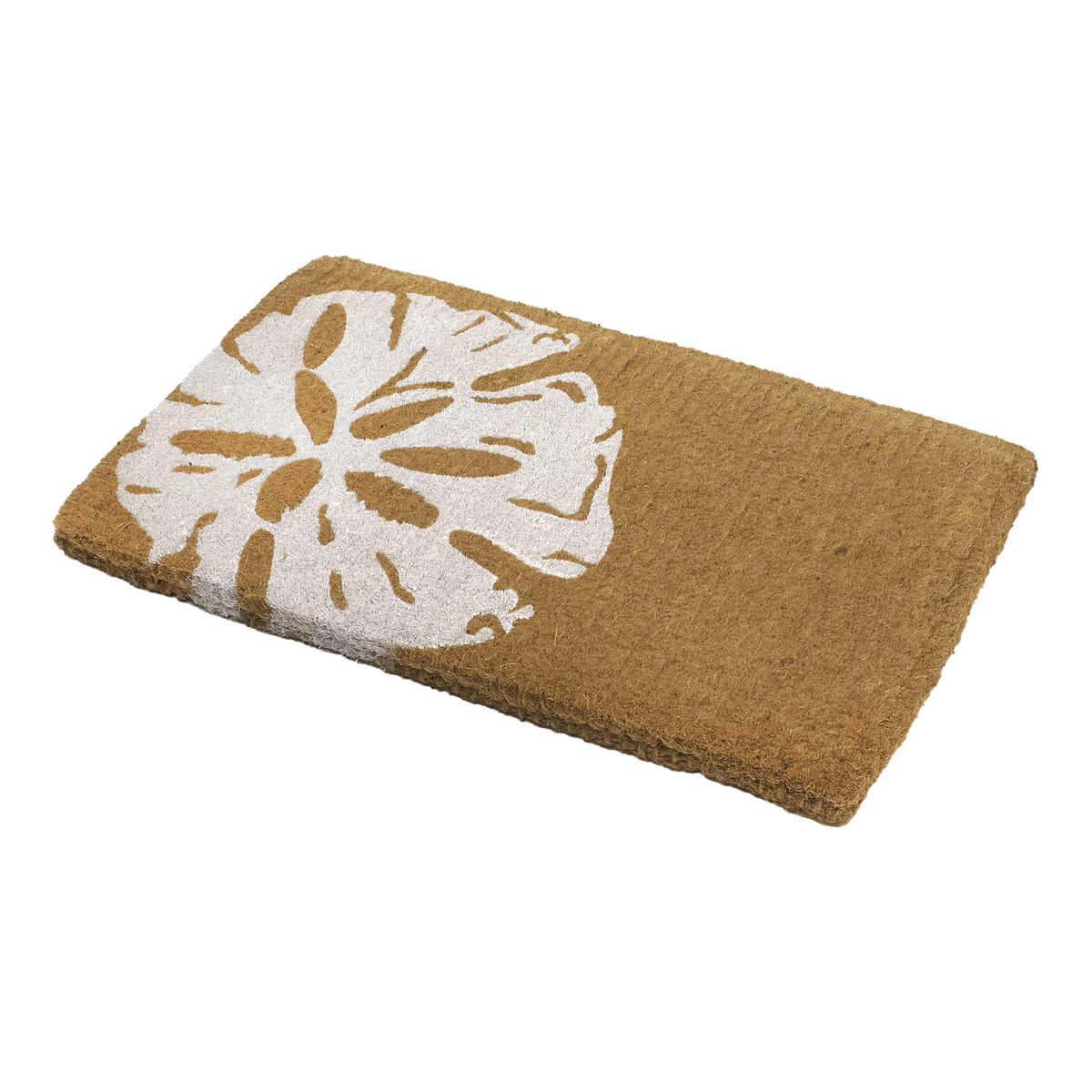Sand Dollar Coir Doormat