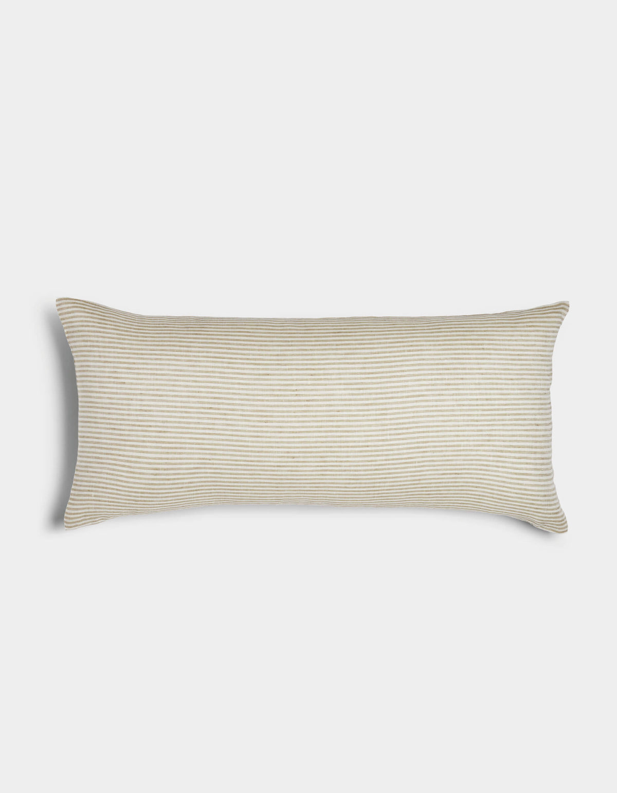 Striped Linen Throw Pillow