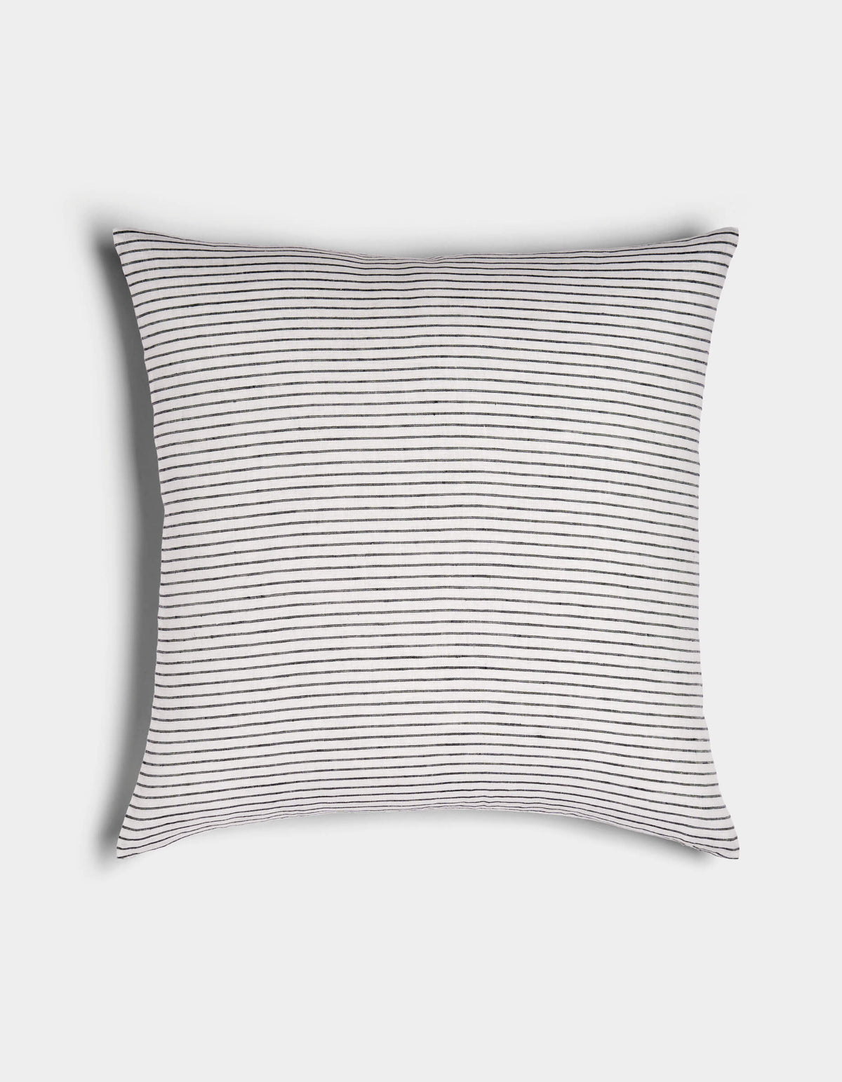 Striped Linen Throw Pillow
