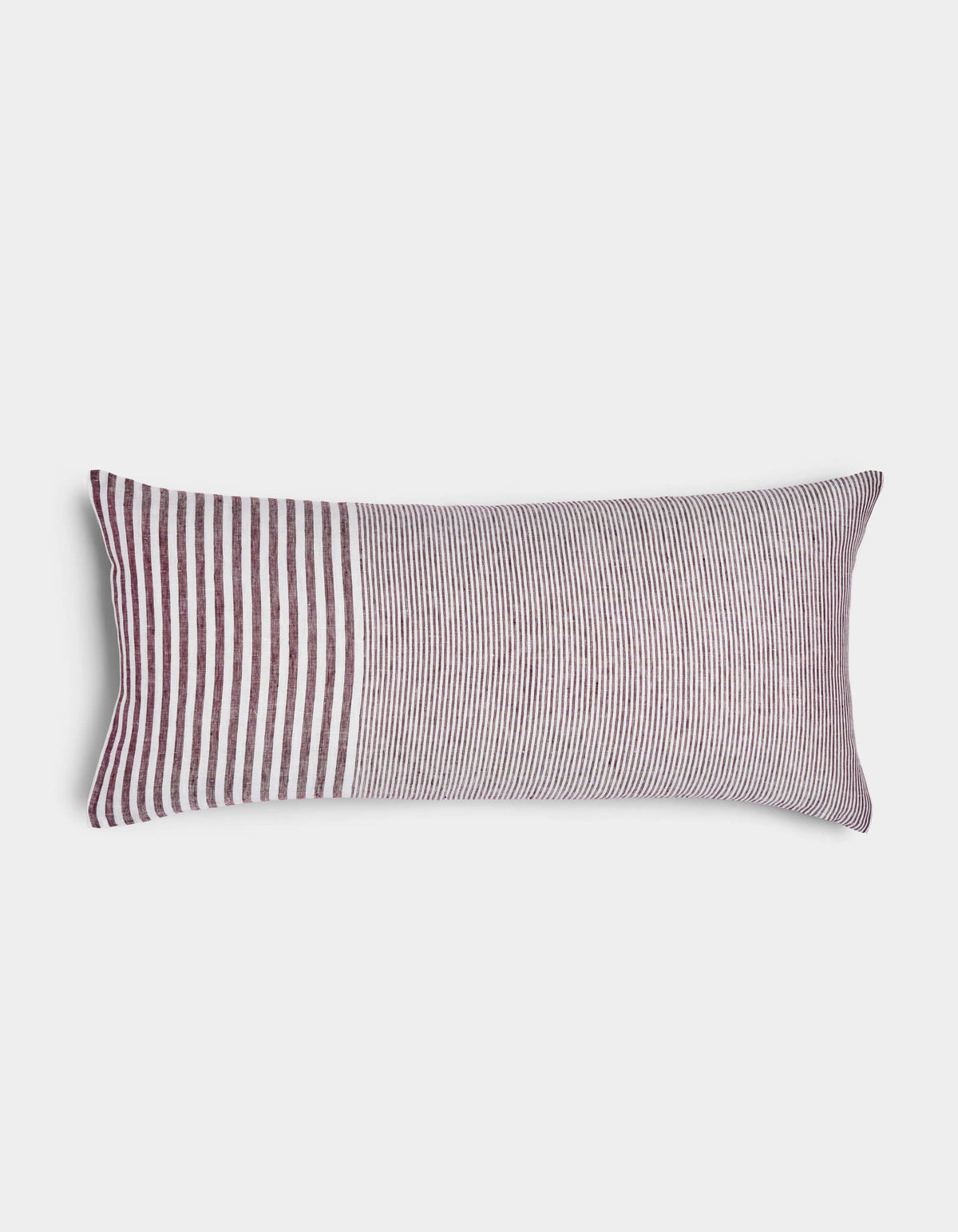 Striped Linen Throw Pillow