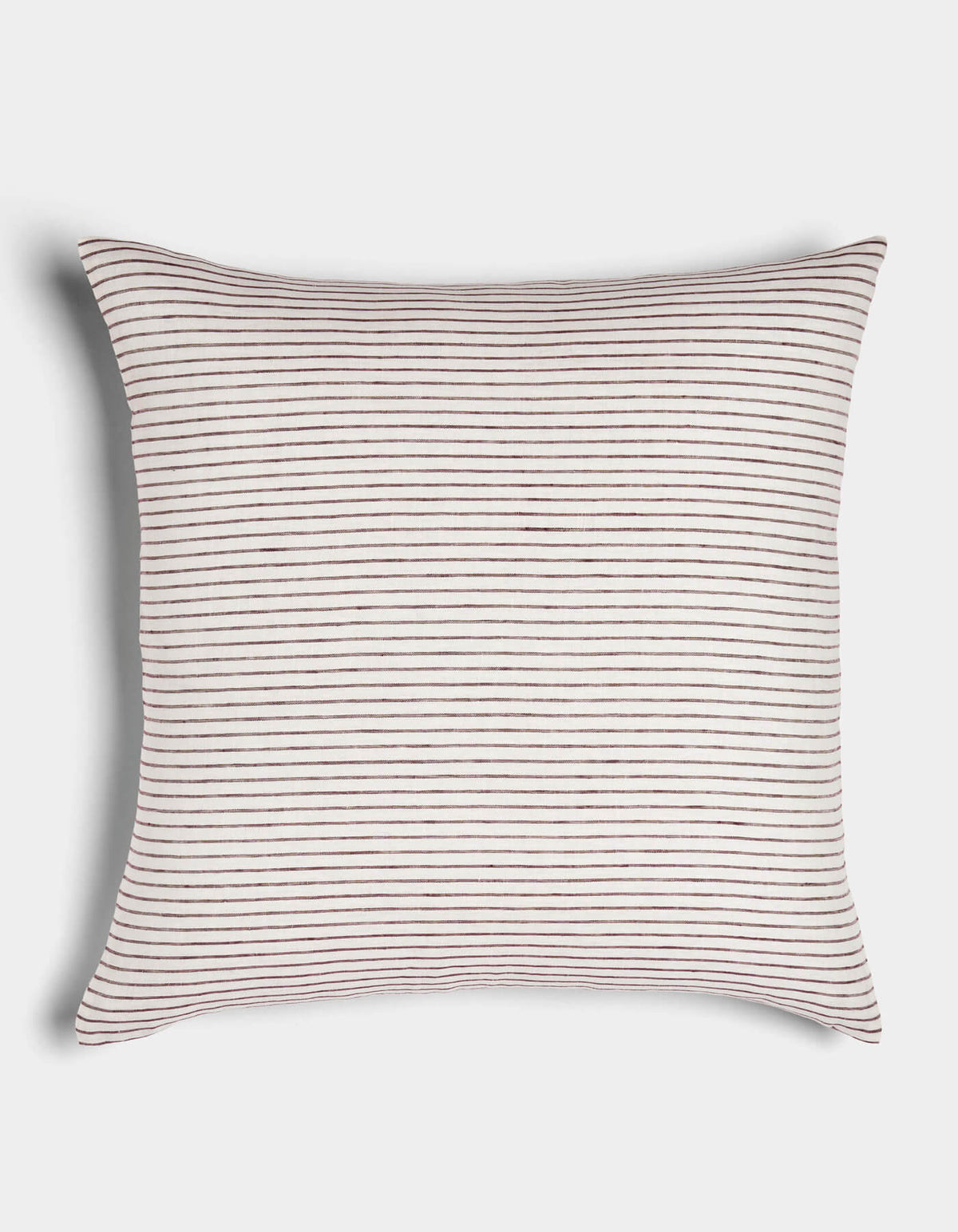 Striped Linen Throw Pillow