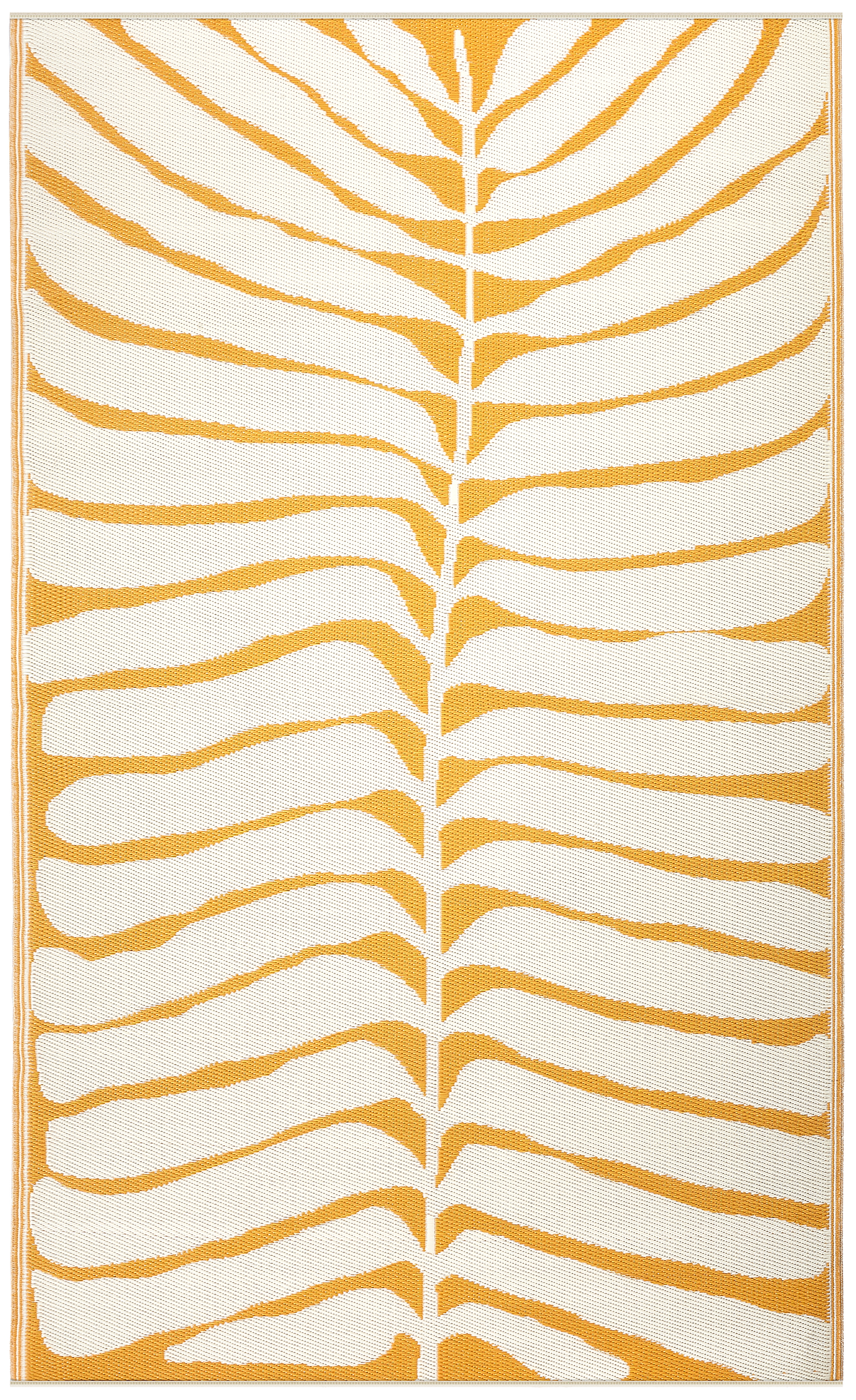 Hilo - Honey Floral Outdoor Rug for Patio
