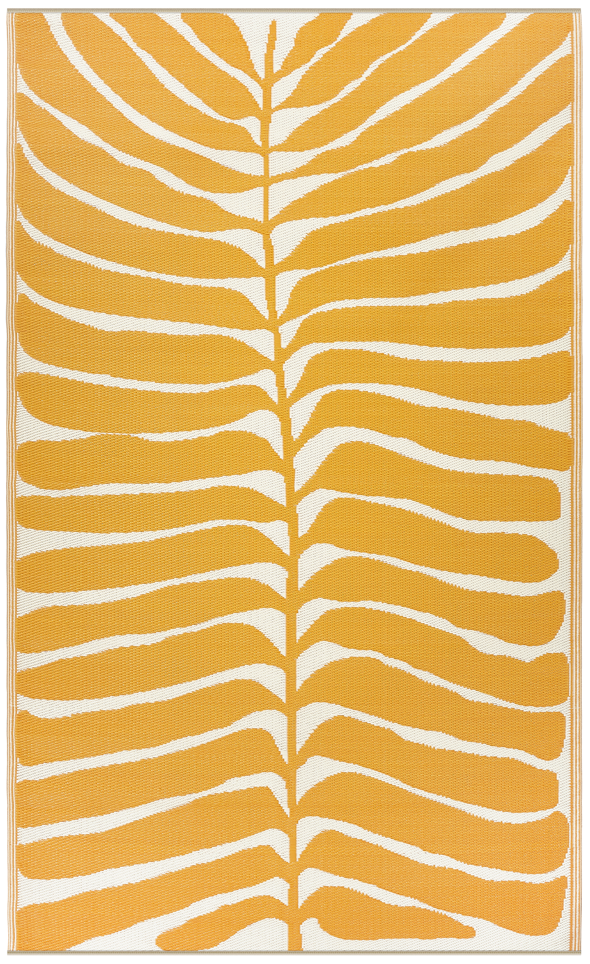 Hilo - Honey Floral Outdoor Rug for Patio