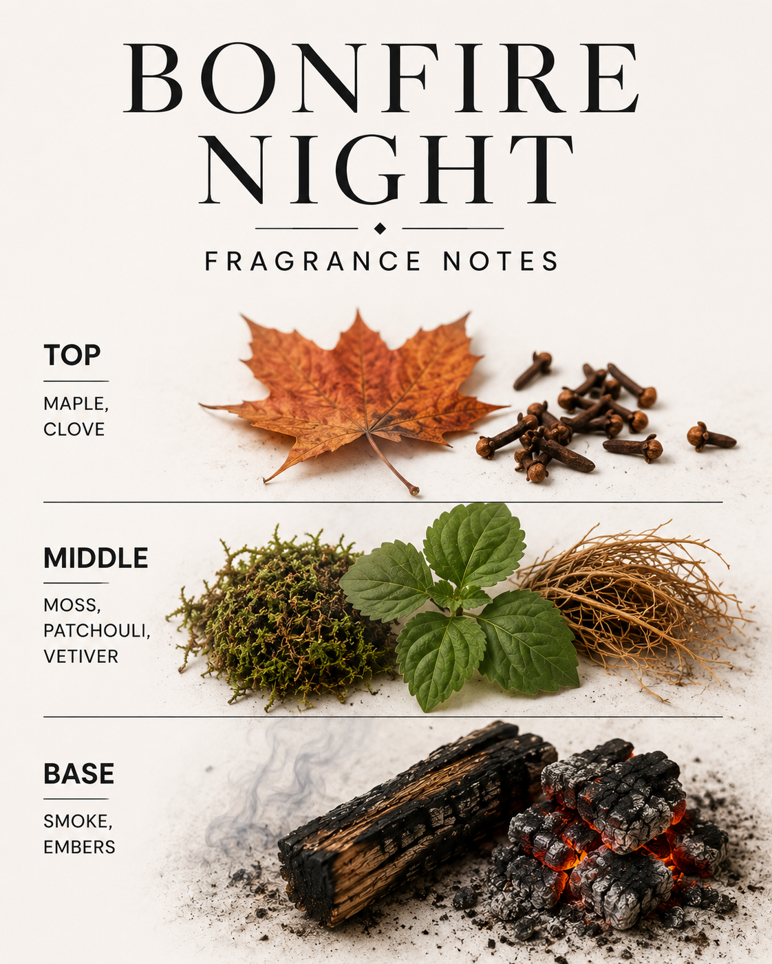 Bonfire Night- 8oz Wood Wick Candle