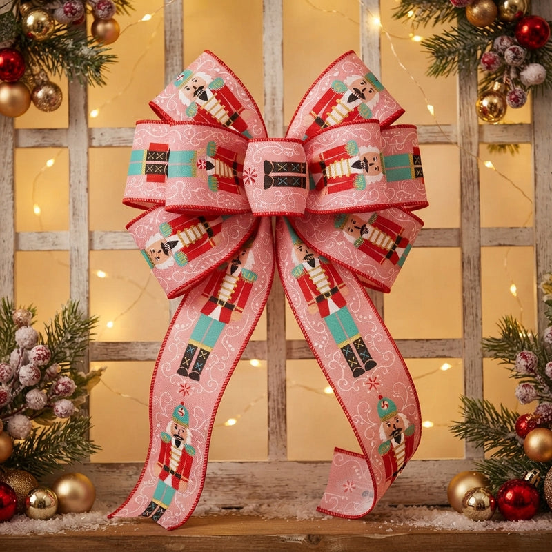 Nutcracker Soldier Jute Twine Burlap Ribbon