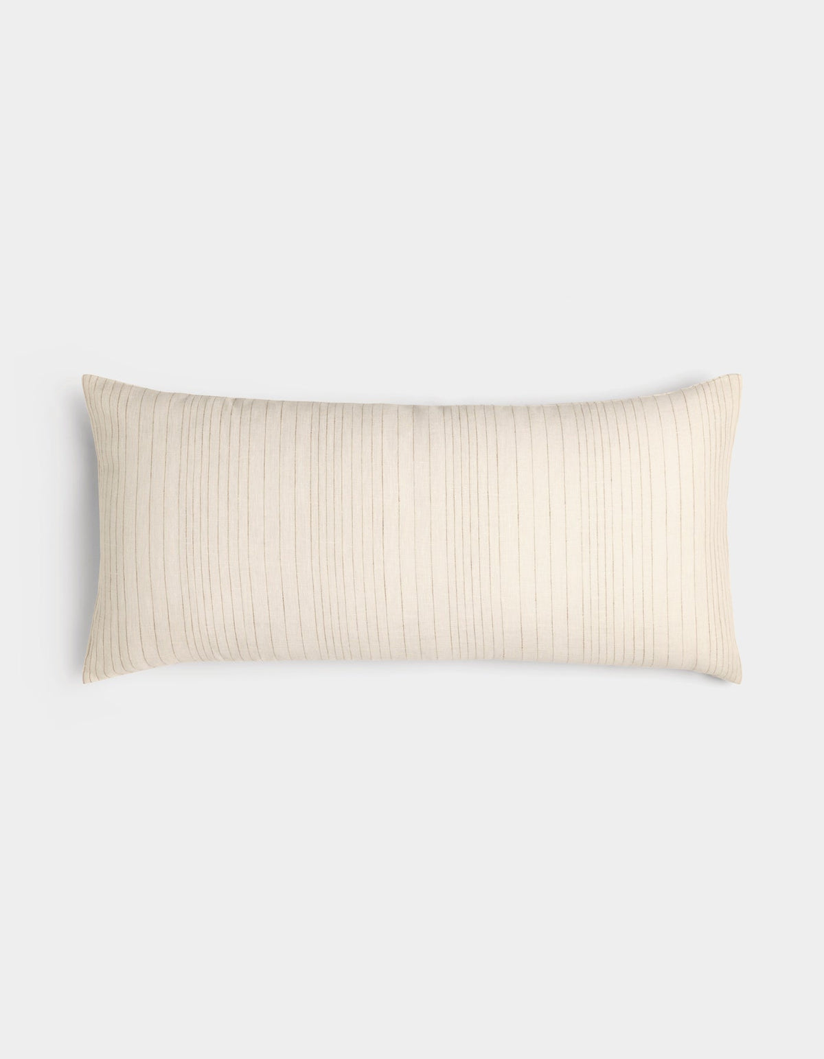 Striped Linen Throw Pillow
