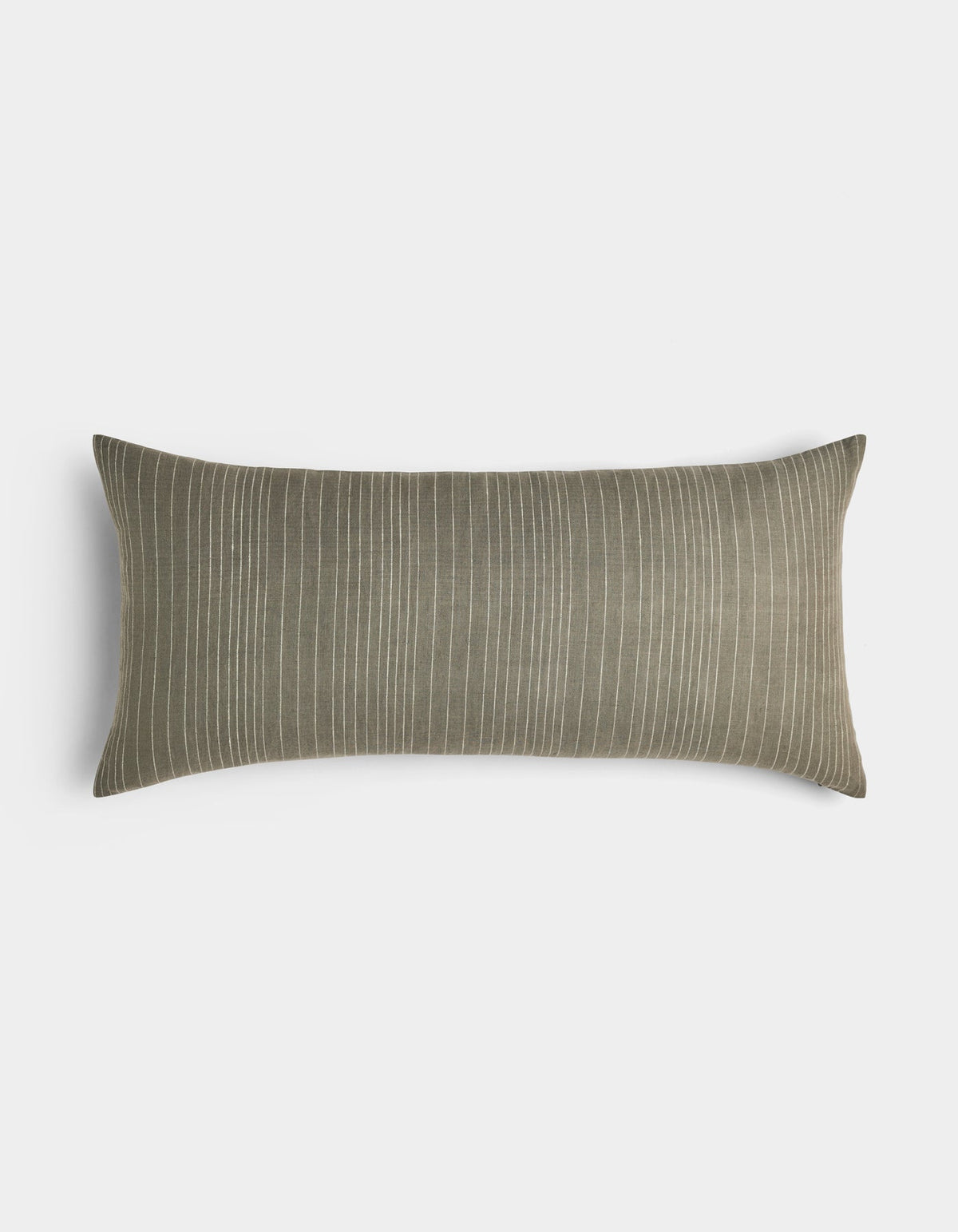 Striped Linen Throw Pillow