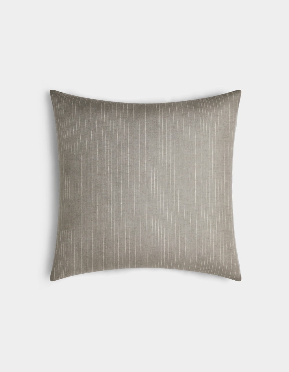 Striped Linen Throw Pillow