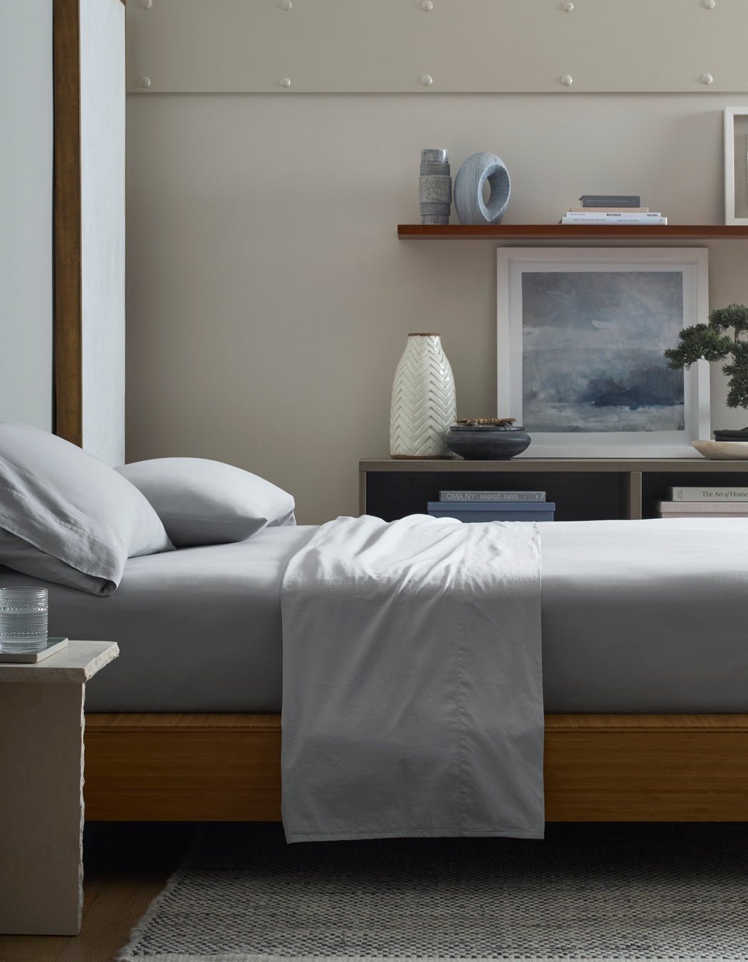 Soft-Wash Cotton Fitted Sheet