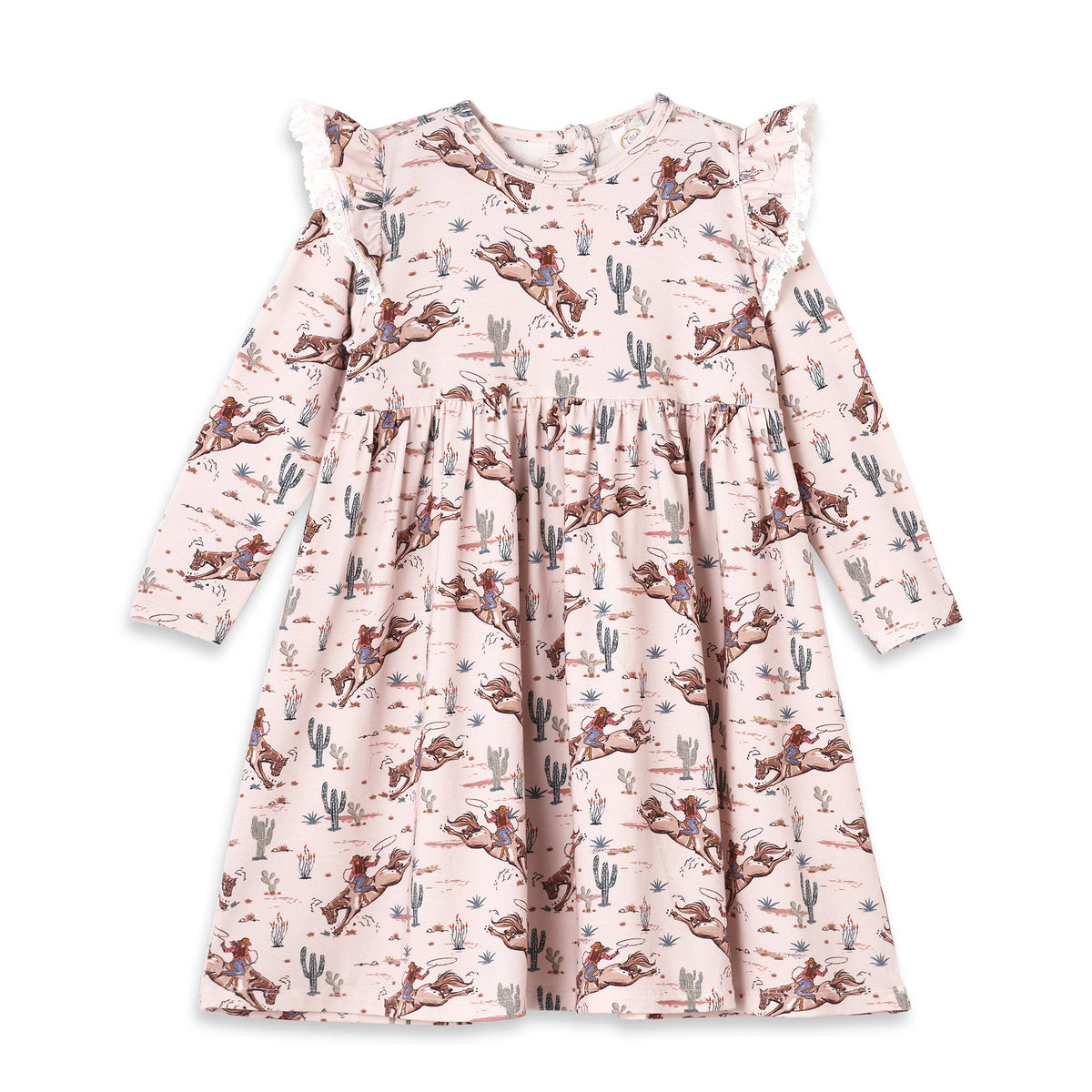 Prairie Princess Girl's Western Cowgirl Bamboo Dress 4T