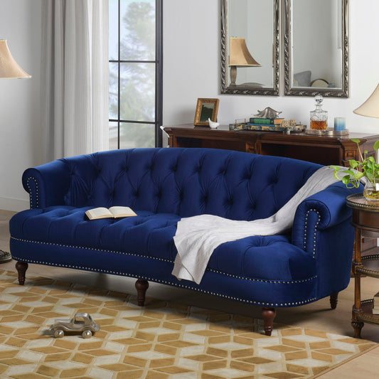 La Rosa - Divano Chesterfield vittoriano capitonné