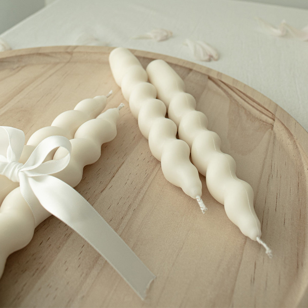 Twisted Taper Candles